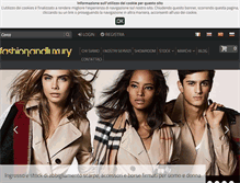 Tablet Screenshot of fashionandluxury.net